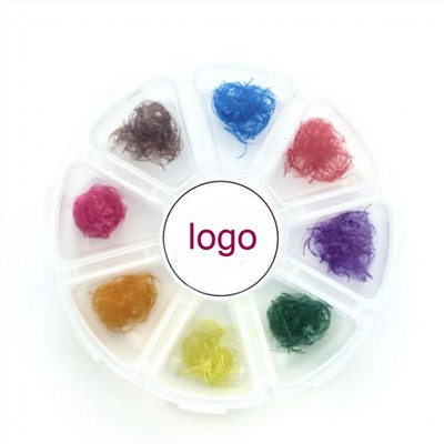 Vorgefertigte Farbwimpern