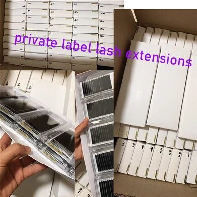 Klassische Wimpernverlängerung als Private Label