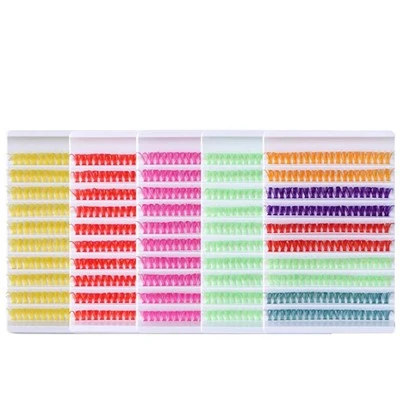 Bunte Wimpern