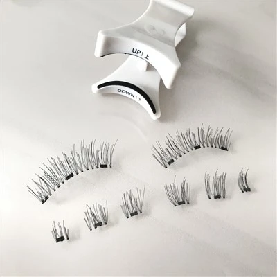 Magnetische Wimpern mit Sandwich